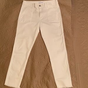 Loft white jeans